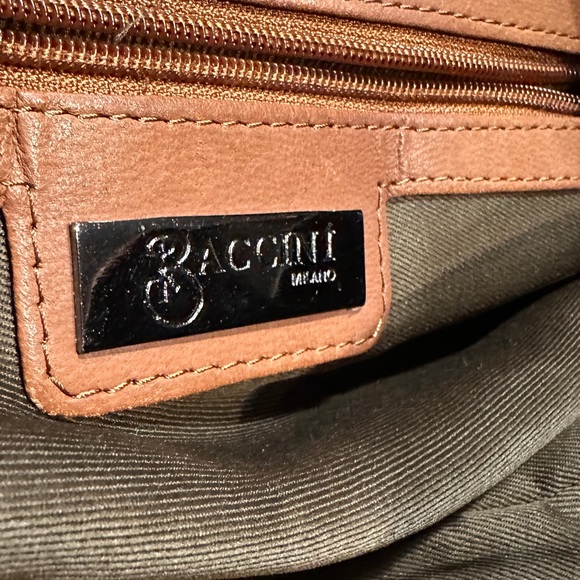 BACCINI leather GRETA tote bag. - Picture 4 of 9